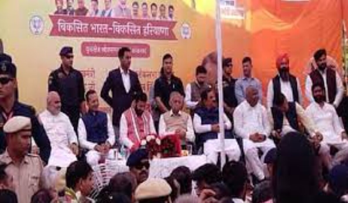 Read more about the article CM Nayab Saini कुरुक्षेत्र पहुंचे: BJP प्रत्याशी नवीन के समर्थन में कहा – यह सीट देश की सबसे बड़ी जीत होगी