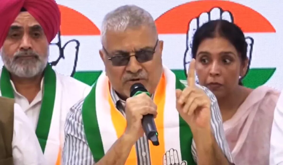 Read more about the article पूर्व AAP सांसद Dr Dharamvir Gandhi Congress के साथ जुड़े, पटियाला से प्रीनीत कौर के खिलाफ चुनाव लड़