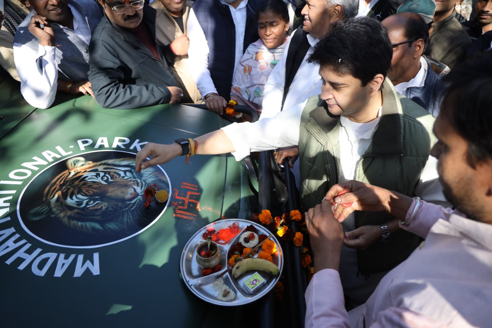 Read more about the article MP में नया टाइगर रिजर्व: गुरुवार को सिंधिया पहुंचे माधव नेशनल पार्क, शिवपुरी को दी टाइगर सफारी की सौगात; माधव नेशनल पार्क हुआ टाइगर रिजर्व