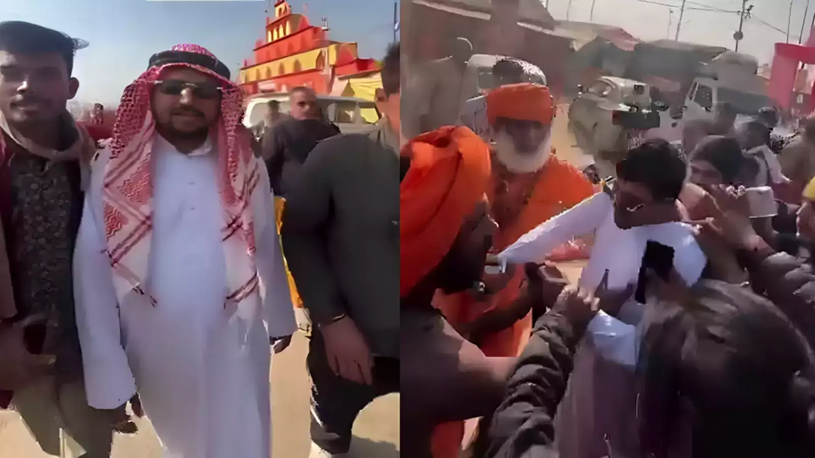 Read more about the article धार्मिक स्थल पर मजाक करना पड़ा भारी! महाकुंभ में नकली शेख बनाकर पहुँचा युवक, साधुओं ने पकड़कर पीटा; सोशल मीडिया के चक्कर में हो गई गजब बेइज्जती!