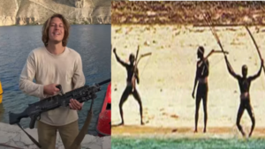 Read more about the article सदी की सबसे खतरनाक हिमाकत: अमेरिकी यूट्यूबर की सनक से खतरे में पड़ी हजारों साल पुरानी जनजाति, सेंटिनल द्वीप में घुसकर रख आया डाइट कोक और नारियल; पोर्ट ब्लेयर में हुआ गिरफ्तार