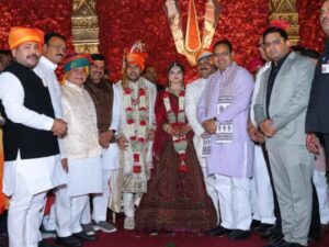Read more about the article ग्वालियर में MP विधानसभा अध्यक्ष नरेन्द्र सिंह तोमर के बेटे की शादी का ग्रैंड रिसेप्शन: हाई अलर्ट पर रहेगा शहर – उपराष्ट्रपति सहित तीन राज्यों के राज्यपाल, केंद्रीय और राज्य मंत्री होंगे शामिल!