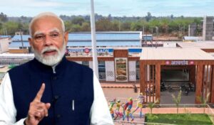 Read more about the article ऑपरेशन सिंदूर के बाद राजस्थान की धरती पर पहली बार पहुंचे प्रधानमंत्री नरेंद्र मोदी, पाकिस्तान को दिया दो-टूक संदेश; करणी माता मंदिर में पूजा, वीरों की प्रदर्शनी का अवलोकन कर बच्चों से की मुलाकात!