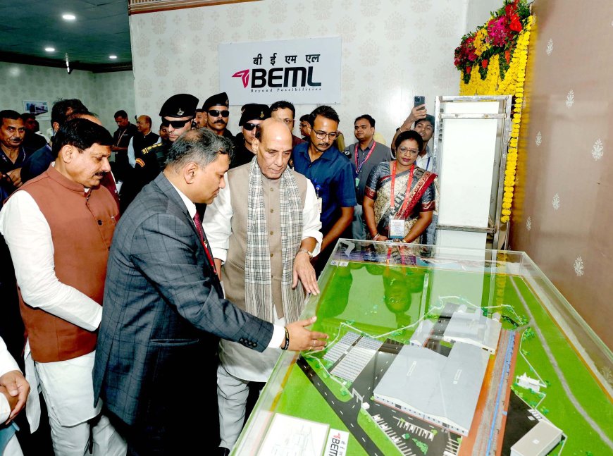 You are currently viewing PM मोदी की पहल पर रायसेन में 1800 करोड़ की रेल कोच इकाई, 5 हजार लोगों को मिलेगा रोजगार: रक्षा मंत्री राजनाथ सिंह ने किया ‘ब्रह्मा परियोजना’ का भूमिपूजन, भोपाल-विदिशा को होगा बड़ा लाभ!