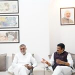 यात्रा पर निकले मंत्री पटेल