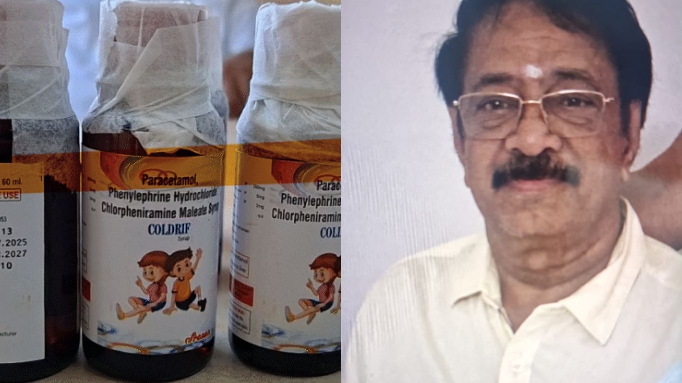 You are currently viewing 21 बच्चों की मौत के मामले में MP SIT का बड़ा एक्शन, कफ सिरप कंपनी श्रेसन फार्मा का मालिक गिरफ्तार