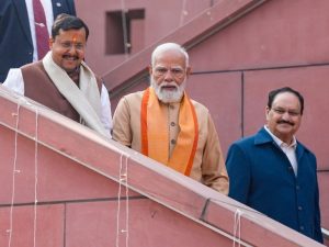 Read more about the article नितिन नबीन बने भाजपा के 12वें राष्ट्रीय अध्यक्ष: नई दिल्ली में भाजपा मुख्यालय में हुआ ऐलान, निर्विरोध चुने गए नबीन; PM मोदी बोले— मैं कार्यकर्ता हूं, नितिनजी मेरे बॉस हैं!