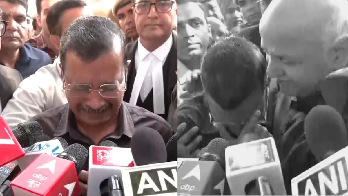 You are currently viewing शराब घोटाला केस में अरविंद केजरीवाल और मनीष सिसोदिया बरी, दिल्ली कोर्ट ने सबूतों के अभाव में आरोप खारिज किए; कोर्ट के बाहर भावुक हुए केजरीवाल, बोले – “ईमानदारी ही मेरी पूंजी”!
