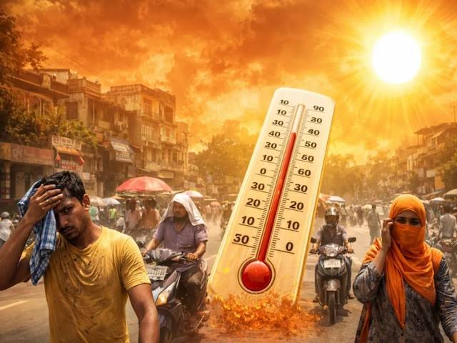 You are currently viewing मध्य प्रदेश में गर्मी का प्रकोप, पहली बार पारा 43 डिग्री पार