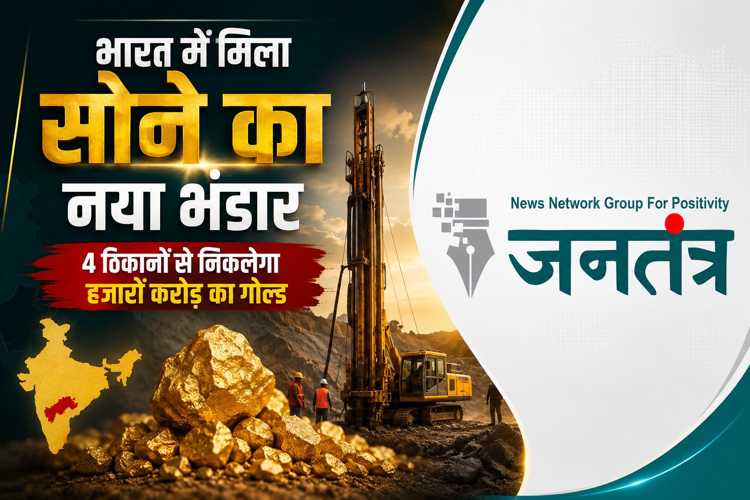 You are currently viewing आंध्र प्रदेश में मिला 50 टन सोने का विशाल भंडार, देश की गोल्ड सप्लाई में आ सकता है बड़ा बदलाव